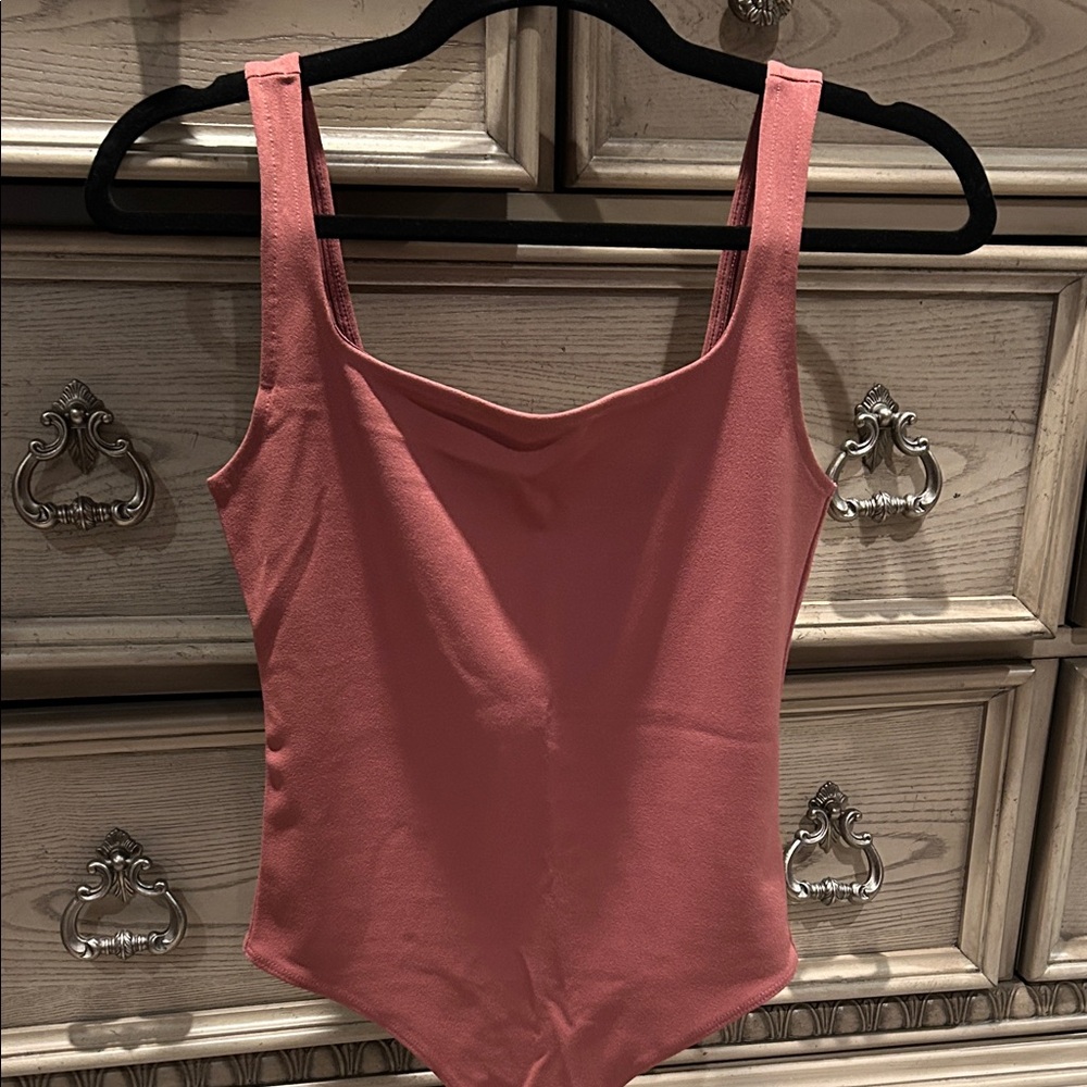 Express Mauve Sleeveless Bodysuit